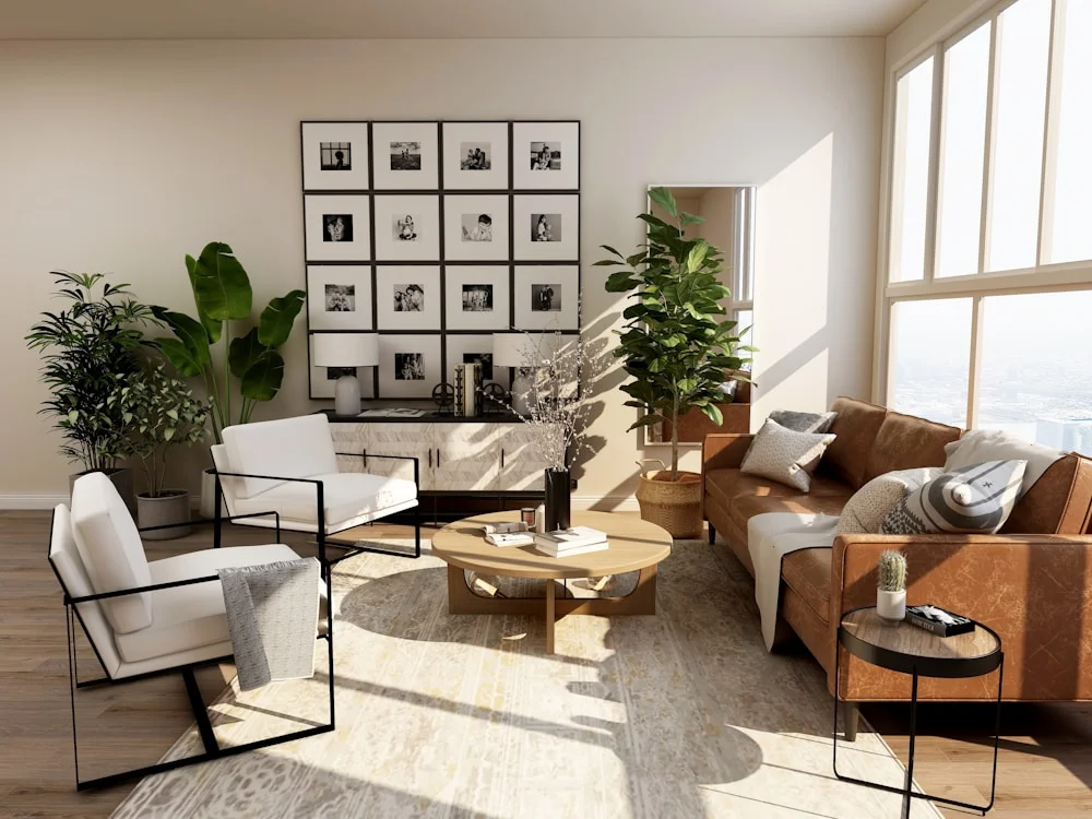 Sample Flat Designer Living Salon